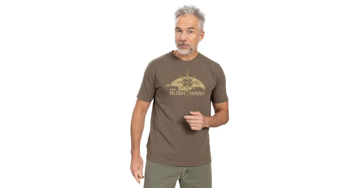 Herren T-Shirt BUSHMAN BARKLY Khaki S